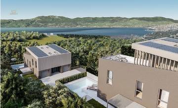 Thumbnail von Moderne Doppelhaushälften mit Pool und Meerblick