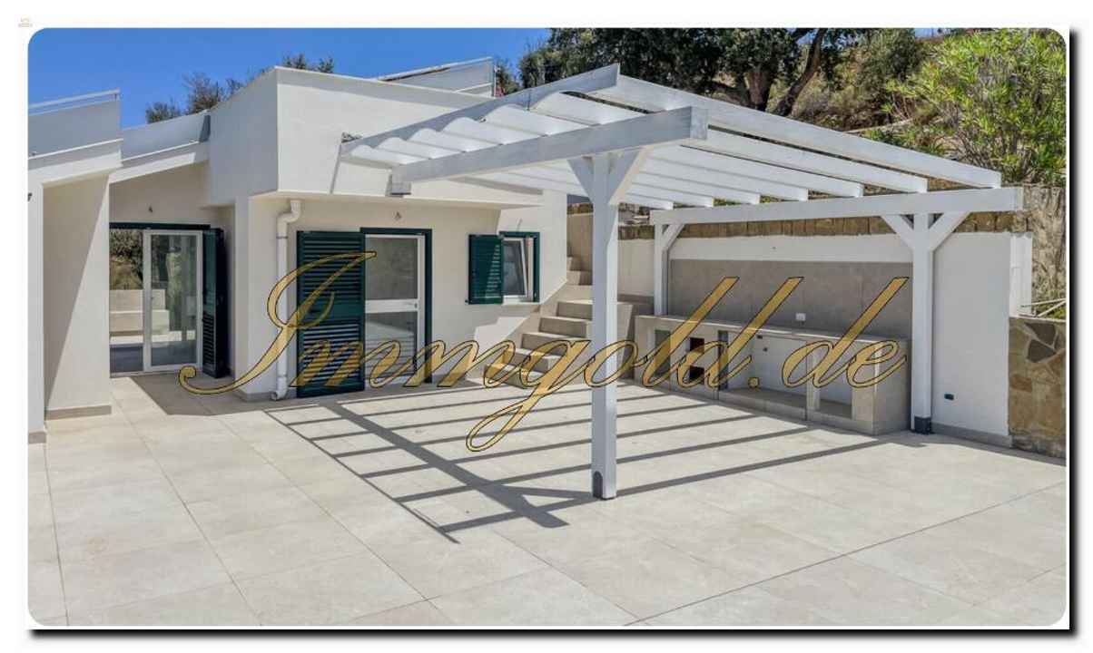 Immogold Top Villa mit Meerblick und Pool in den Hügeln außerhalb von Cefalù