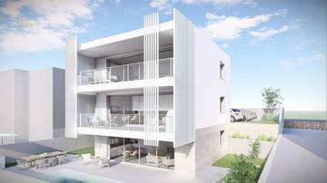 Modernes Appartement im Neubau mit Meerblick