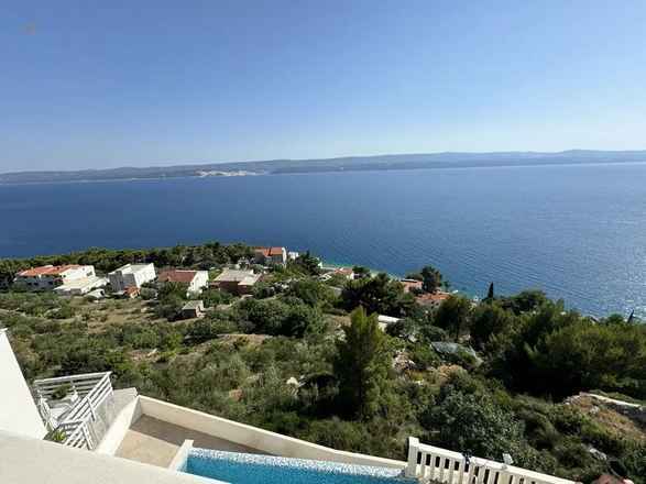 Ferienwohnung mit Panorama-Meerblick, Region Omis
