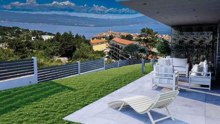 Modernes Neubau-Appartement  im 1. OG + kleinere Ferienwohnung mit Garten und Pool im Erdgeschoss