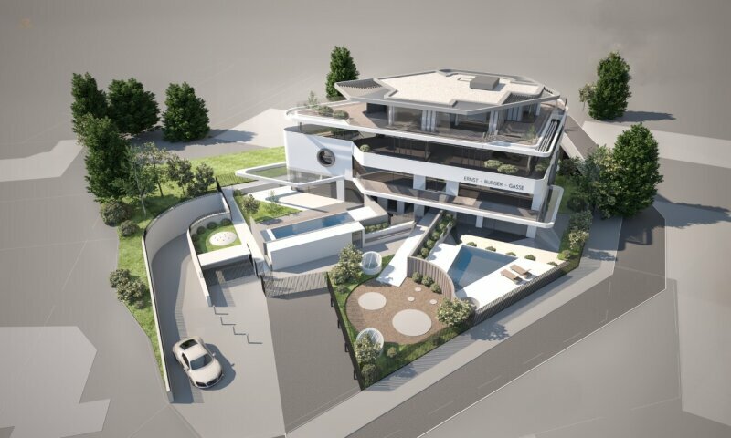 Thumbnail von Großartiges Grundstück mit Baubewilligung in Penzing