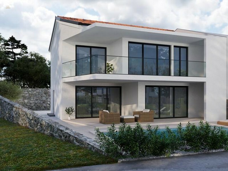 Moderne Neubau-Doppelhaushälfte mit Pool - Immobilie H3480