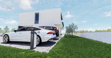 Thumbnail von Moderne Villa mit Pool und Blick auf das Meer