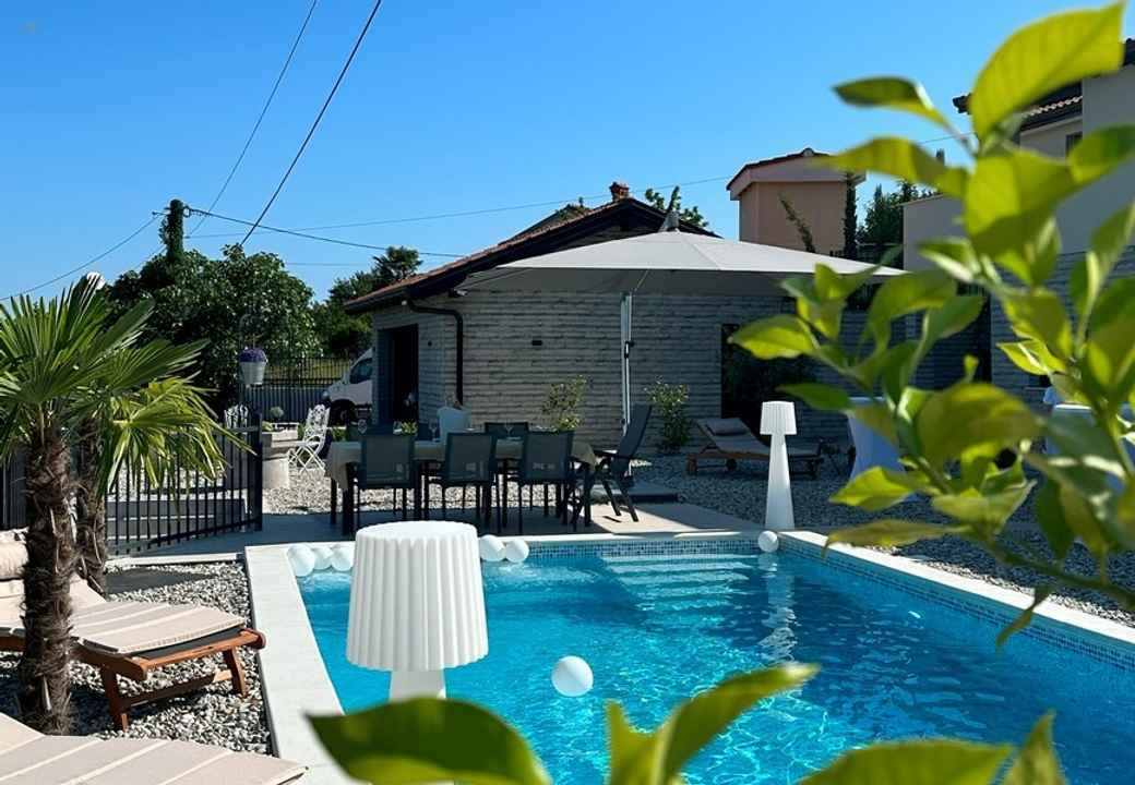 Mediterrane Villa mit Swimmingpool, Opatija Riviera