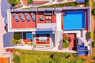 Thumbnail von Moderne Luxusvilla mit Swimmingpool auf der Dachterrasse, Region Korcula