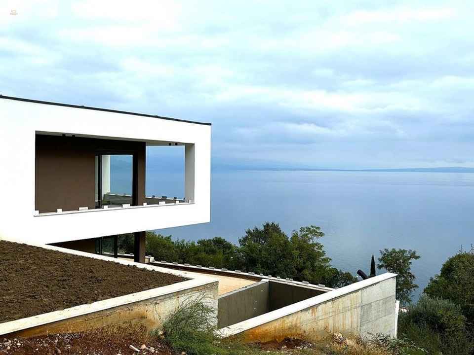 Moderne Villa mit Panorama-Meerblick, Region Lovran