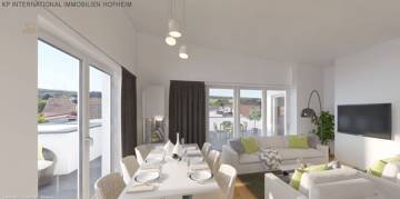 Thumbnail von ***HOFHEIM-LANGENHAIN: NEUBAU ERSTBEZUG - Traumhafte PENTHOUSEWOHNUNG mit Dachterrasse und 5 Zimmern in Langenhain***