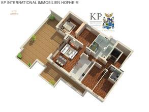 Thumbnail von ***HOFHEIM-LANGENHAIN: NEUBAU ERSTBEZUG - Traumhafte PENTHOUSEWOHNUNG mit Dachterrasse und 5 Zimmern in Langenhain***