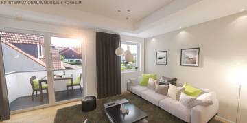 Thumbnail von ***HOFHEIM-LANGENHAIN: NEUBAU 3-Zimmer Wohnung mit Balkon***