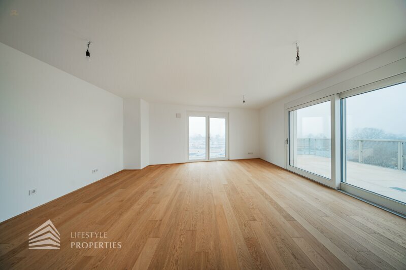 Thumbnail von Erstbezug 4-Zimmer Wohnung mit Balkonen und Dachgarten, Nähe Alte Donau