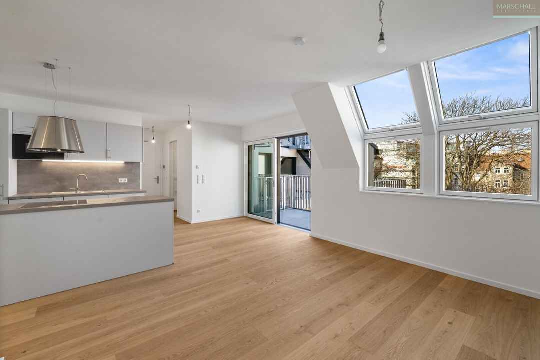 3-Zimmer-Dachgeschoßwohnung mit Terrasse