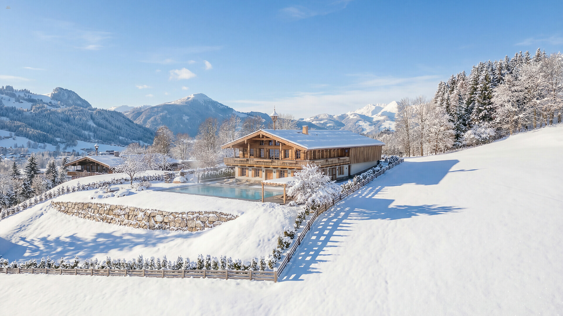 Эксклюзивная недвижимость в живописном тихом месте с панорамным видом