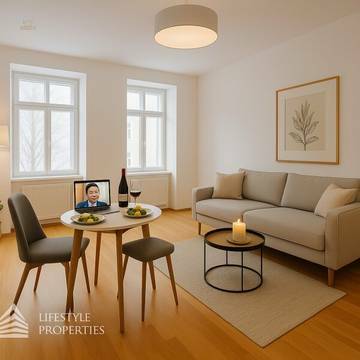 Großzügige 2-Zimmer-Wohnung mit loftartiger Wohnküche und durchdachtem Wohnkonzept