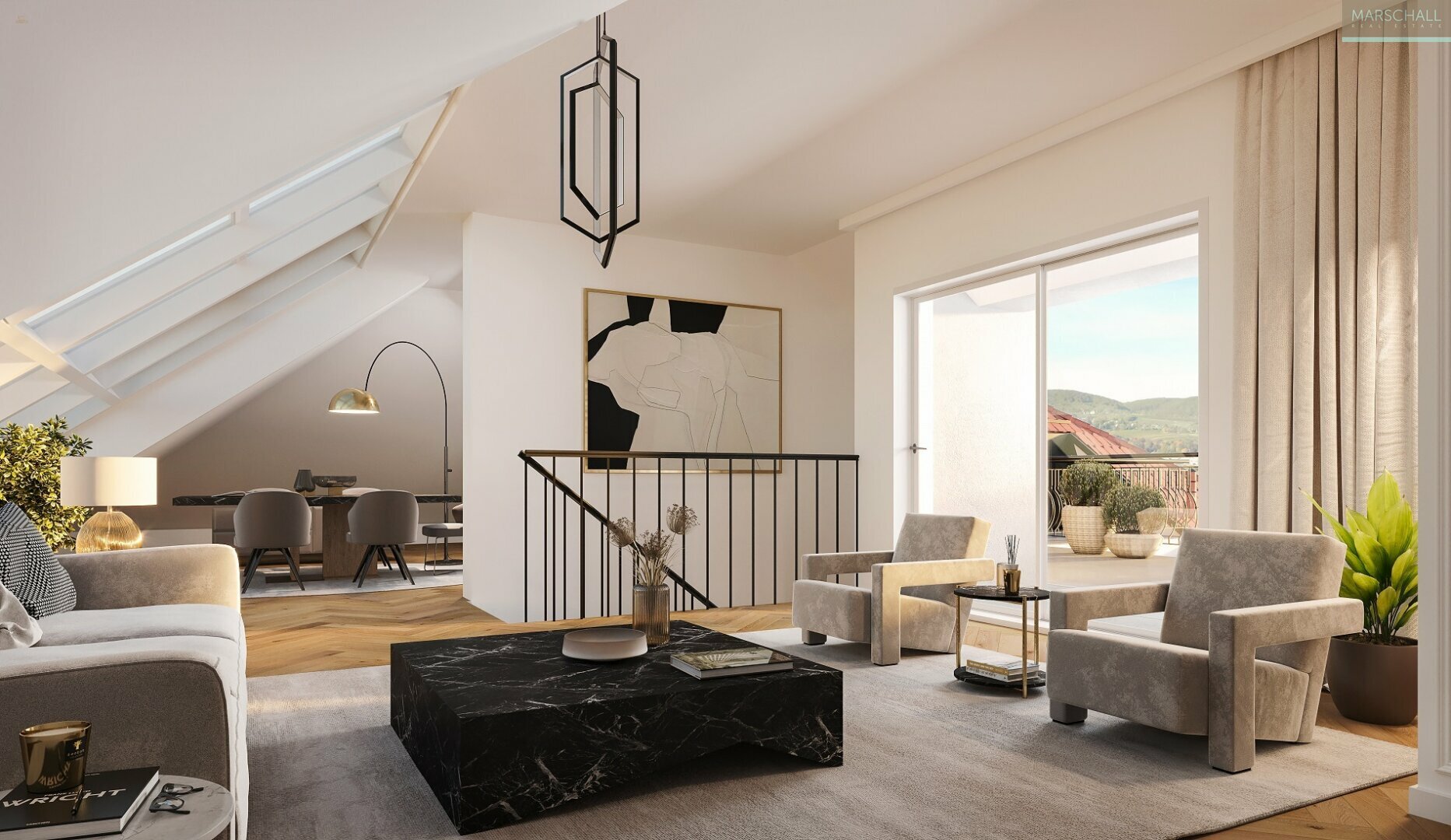 Thumbnail von Exquisites Penthouse in Döblinger Cottagevilla