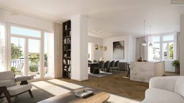 Exklusive Stilaltbauwohnung mit Terrasse in Toplage Döblings