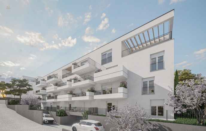Moderne Neubauwohnungen mit schönem Meerblick