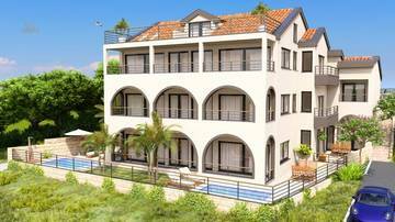 Thumbnail von Verschiedene Wohnungen mit schönem Meerblick, Region Trogir