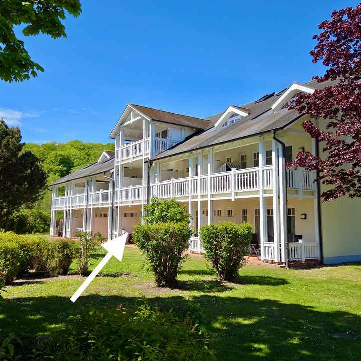 200 m zum Strand - 2-Zimmer-Whg. mit Terrasse und TG-Stellplatz