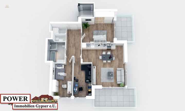 Sonnige 4-Zimmer-Wohnung in Mattighofen: Ihr neues Zuhause mit 2 Balkonen!