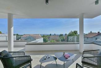 Thumbnail von Moderne Villa mit Pool und Blick auf das Meer bei Fazana, Region Pula