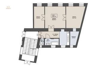 Thumbnail von Moderne 3-Zimmer Wohnung in zentraler Lage