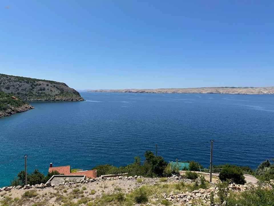 Baugrundstück in der 2. Reihe zum Meer, Region Karlobag
