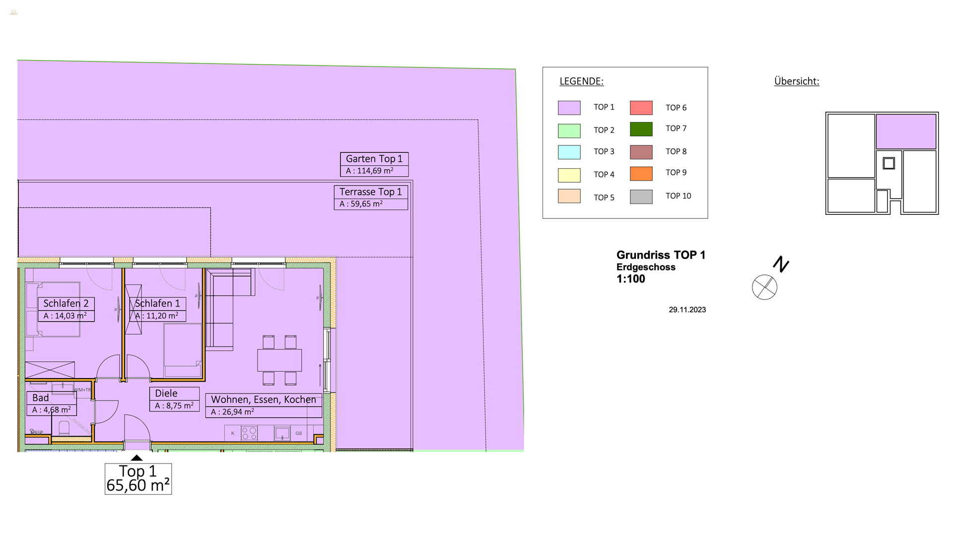 Thumbnail von Neubauprojekt mit 10 exklusiven Wohnungen - Top 1