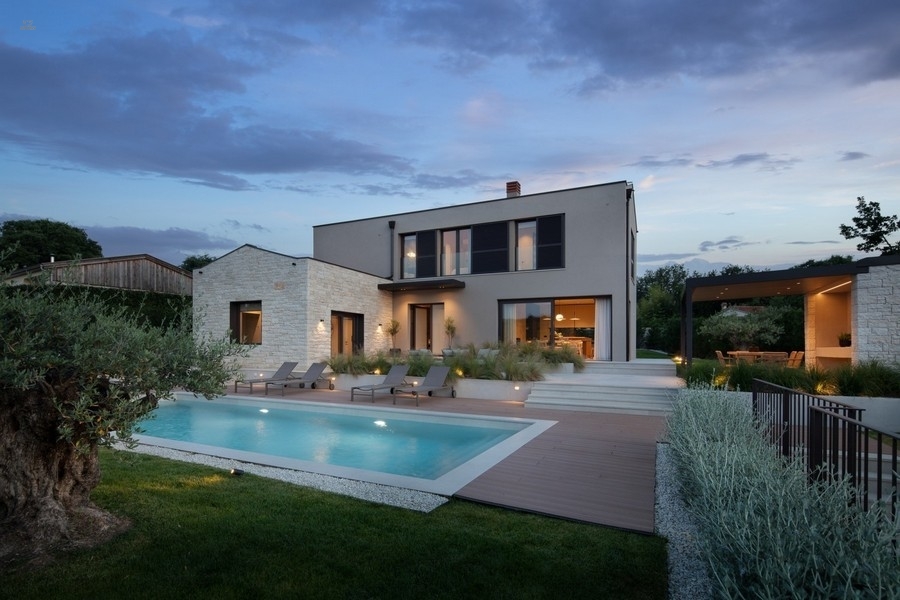 Mediterrane Villa mit Pool, Region Vrsar