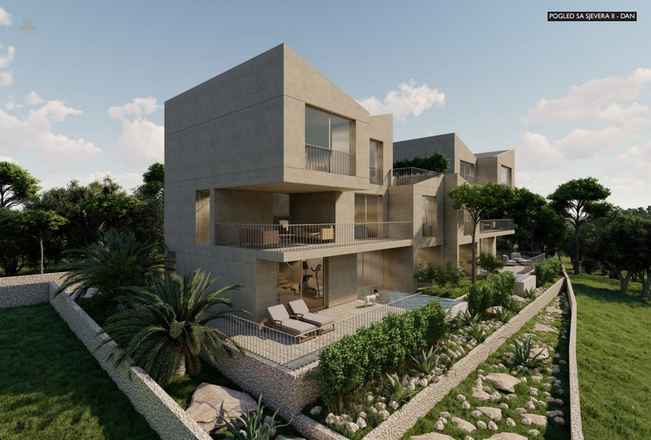 Moderne Doppelhaushälfte mit Swimmingpool