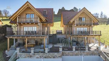 Thumbnail von Blockhaus-Chalet A mit traumhaftem Ausblick in idyllischer Ruhelage