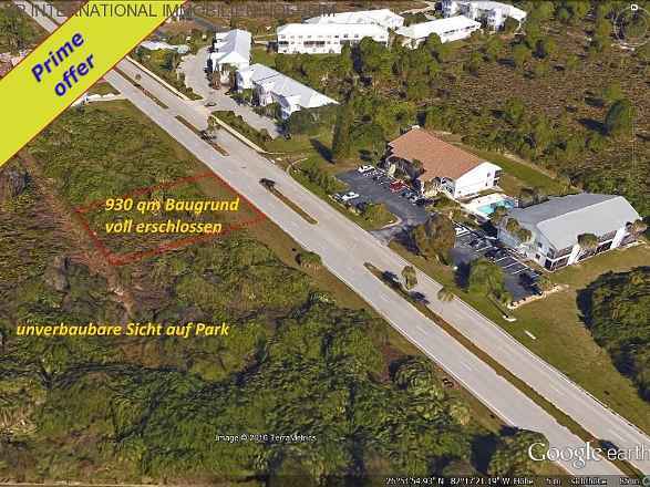 ***Exklusives Baugrundstück mit 930m² Fläche - UNVERBAUBAR in Cape Haze***
