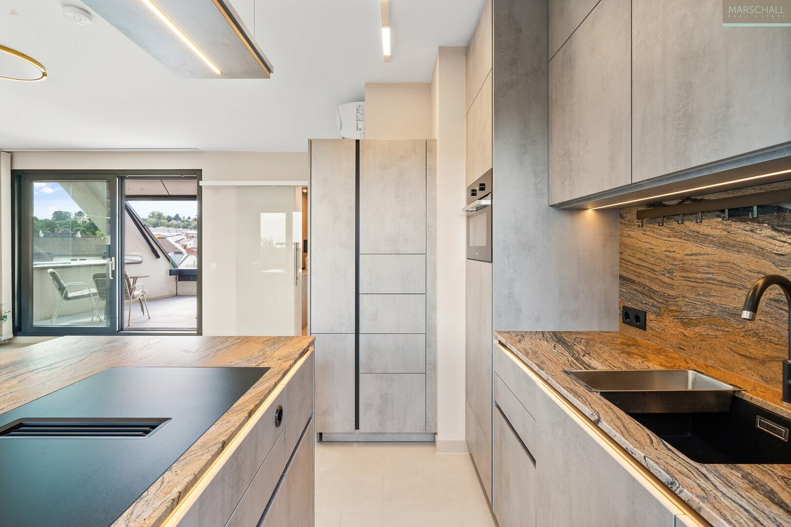 Thumbnail von 2-Zimmer-Penthouse in ERSTBEZUGS-Qualität mit Terrasse und Garage in Toplage