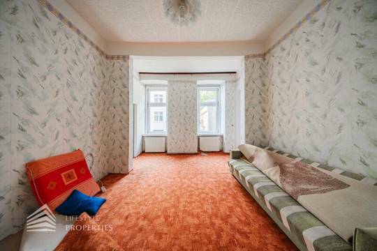 Sanierungsbedürftige Altbauwohnung, Nähe Meiselmarkt