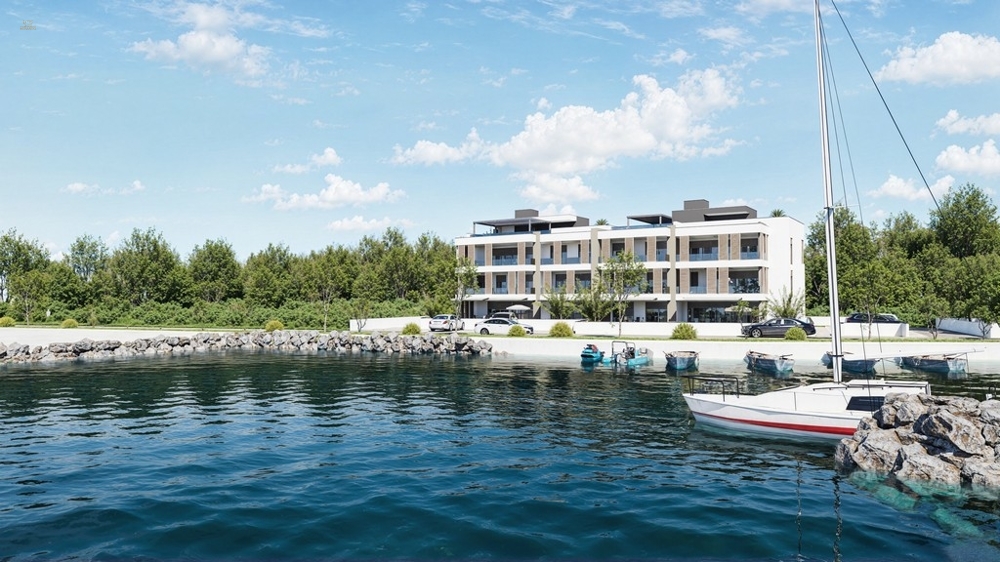 Modernes Appartement in der 1. Reihe zum Meer