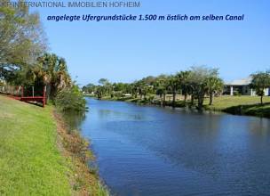 ***Schönes Baugrundstück direkt am Frischwasserkanal - in Florida***