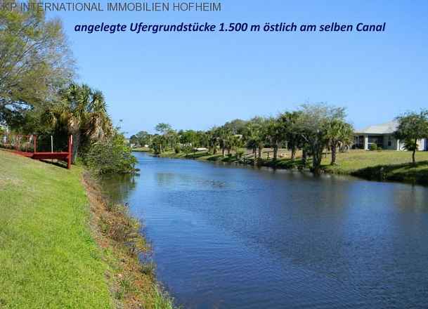 ***Schönes Baugrundstück direkt am Frischwasserkanal - in Florida***