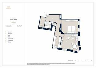 Thumbnail von Helle 2-Zimmer Wohnung, Nähe Meiselmarkt