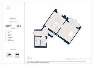 Thumbnail von Schöne 2-Zimmer Wohnung mit Balkon, Nähe Westbahnhof
