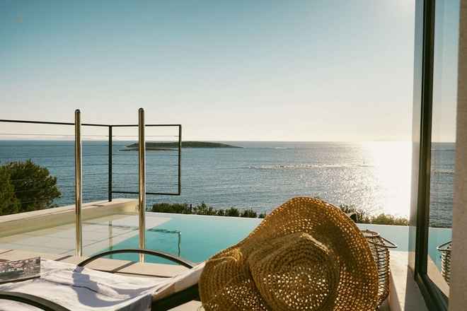 Mediterrane Villa nahe dem Meeresufer