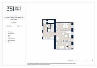 Thumbnail von Erstbezug, helle 3-Zimmer Wohnung, Nähe Wilhelminenspital