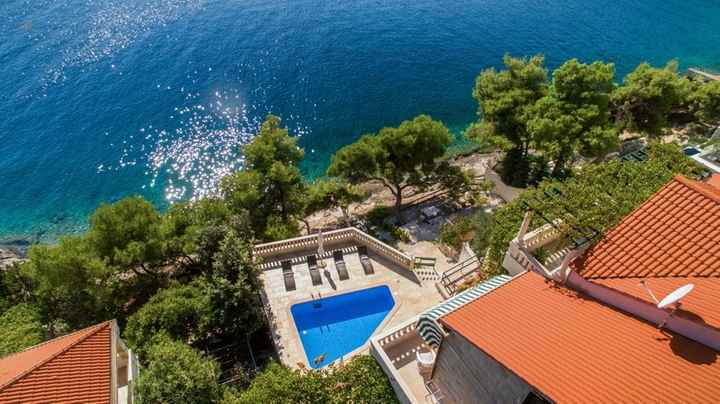 Mediterrane Villa direkt am Meer