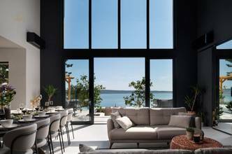 Thumbnail von Moderne Villa mit Panorama-Meerblick, Region Starigrad Paklenica