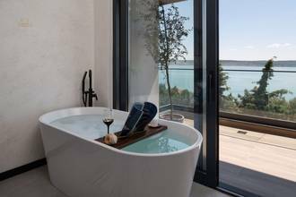 Thumbnail von Moderne Villa mit Panorama-Meerblick, Region Starigrad Paklenica