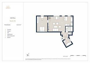 Thumbnail von Schöne 2,5-Zimmer Wohnung, Nähe Westbahnhof