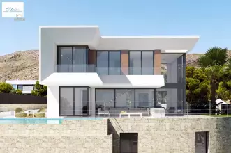 Finestrat - Ref. BI-AL.H-035 uper de luxe Meerblick Villa zu verkaufen in Finestrat