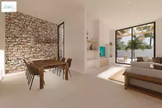 Thumbnail von Moraira - Ref. BI-MT.H-793 Neu gebaute Villa im Ibiza-Stil in Moraira zu verkaufen