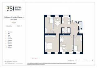 Thumbnail von Helle 4-Zimmer Wohnung, Nähe Prater