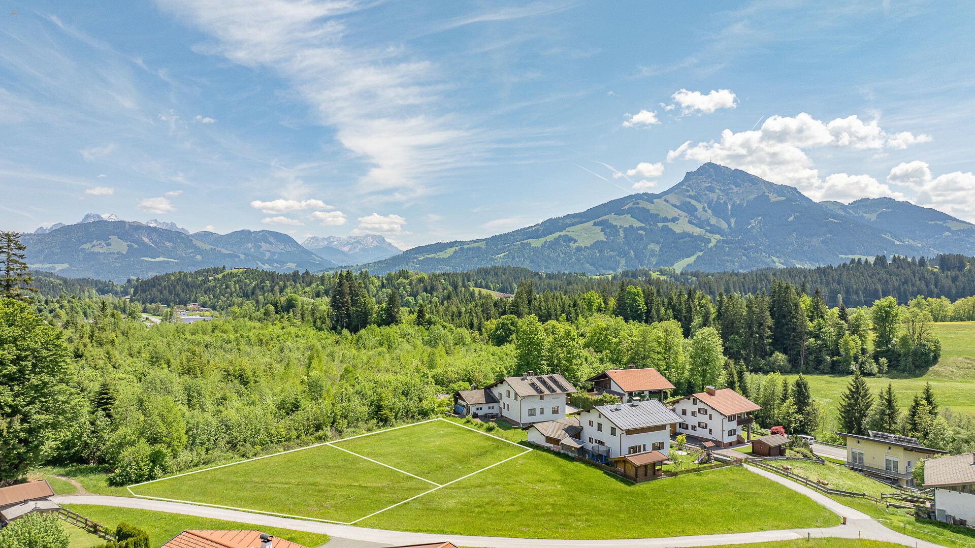 Thumbnail von Grundstück mit Planungsstudie am Fuße des Wilden Kaisers