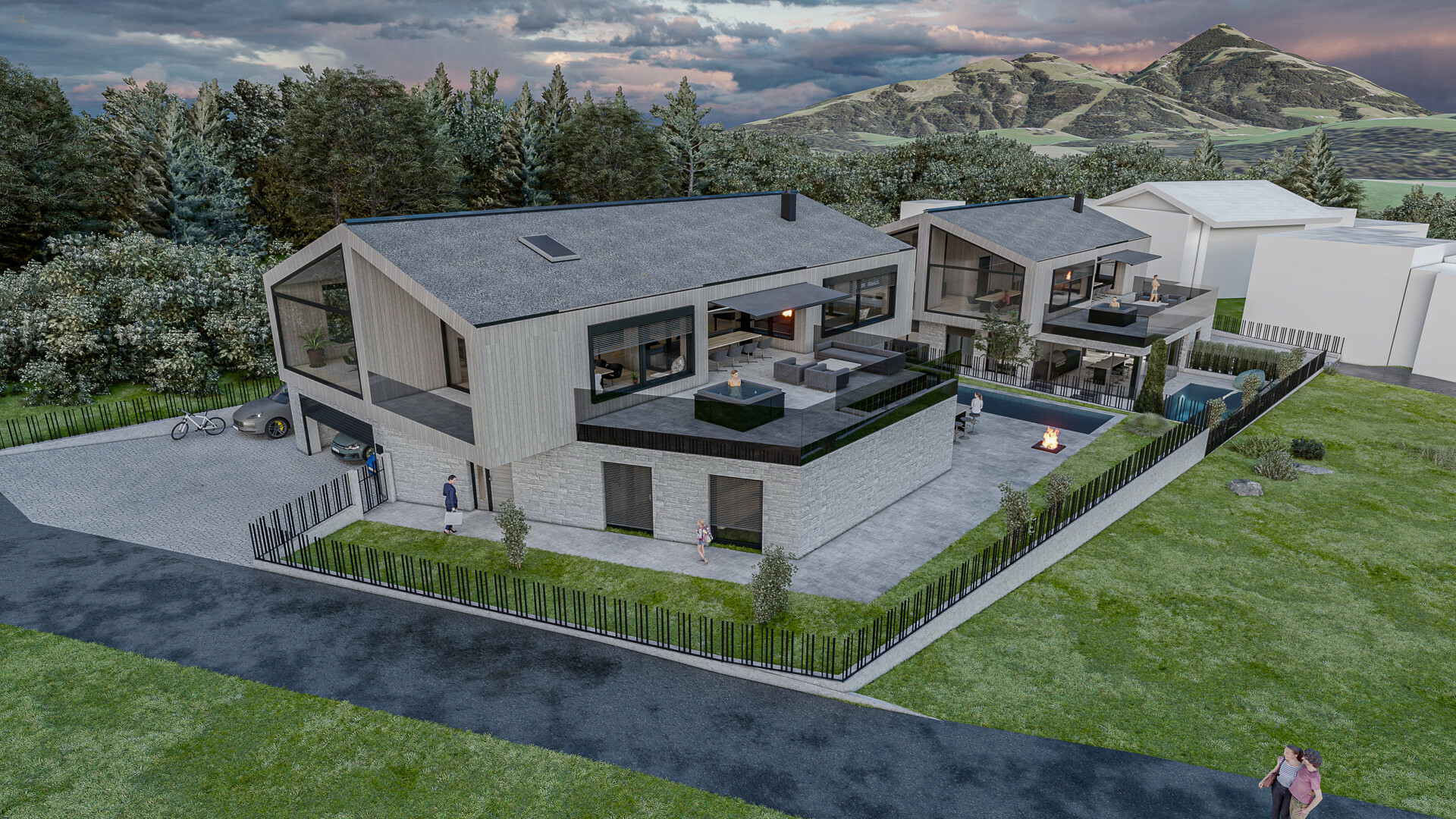 Thumbnail von Grundstück mit Planungsstudie am Fuße des Wilden Kaisers